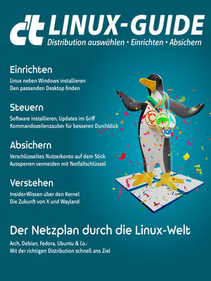 cover image of c't Linux-Guide 2022